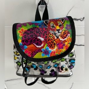 Lisa frank clear mini backpack